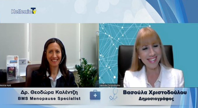 Hellenic TV - Dr Theodora Kalentzi speaks about menopause